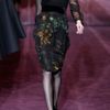 Gucci Silk chiffon and Printed Silk Dress in Brown (brandy) - Lyst