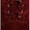 Isabel Marant Eden Stretchsuede Skinny Pants in Purple (burgundy) - Lyst