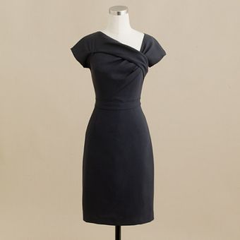 J.Crew Petite Origami Sheath Dress in Wool Crepe - Lyst