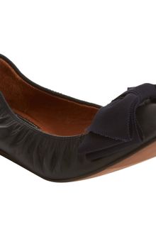 Lanvin Bow Ballet Flat - Lyst