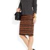Mulberry Bouclétweed Pencil Skirt in Black - Lyst