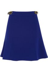 Stella McCartney Jessica Flared Crepe Mini Skirt