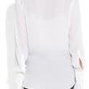 Stella Mccartney Emilia Seer sucker silk Shirt in White - Lyst