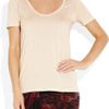 The Row Sabeen Jersey Tshirt in Pink (rose) - Lyst