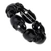 Topshop Enamel Skull Head Stretch in Black - Lyst
