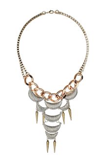 Topshop Crescent Collar - Lyst