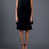 Balenciaga Pleated Cape Dress in Black - Lyst