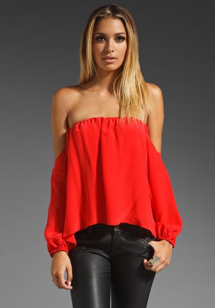 boulee-audrey-off-the-shoulder-top-in-red-hot-coral-lyst