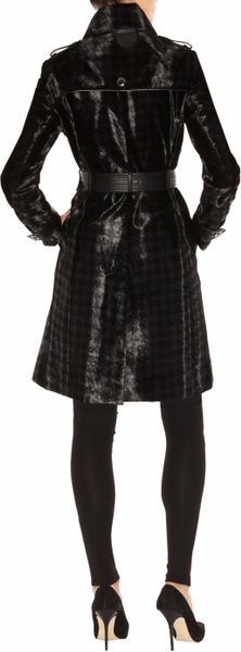 karen millen pony skin coat
