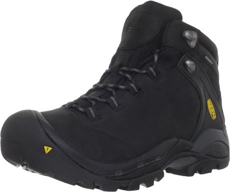 Keen Keen Mens Ketchum Hiking Boot in Black for Men (blackdark shadow ...