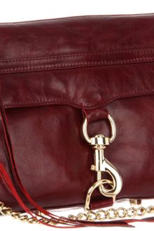 Rebecca Minkoff Rebecca Minkoff Mac Light Gold Hardware Clutch - Lyst