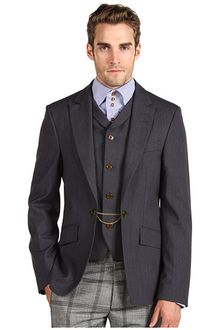 Vivienne Westwood Man Basic Wool Sport Coat with Vest - Lyst