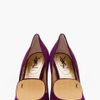 Yves Saint Laurent Purple Suede Catherine Pumps in Purple - Lyst