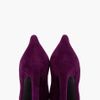Yves Saint Laurent Purple Suede Catherine Pumps in Purple - Lyst