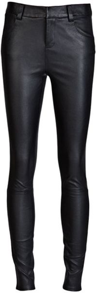 J Brand Aggy Leather Pant - Lyst