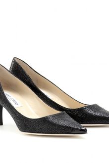Jimmy Choo Aurora Glitter Pumps - Lyst