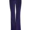 Rachel Zoe Eggplant Velvet Flared Hutton Tuxedo Pants in Purple (eggplant) - Lyst