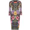 Roberto Cavalli Print Dress in Floral - Lyst