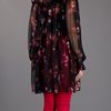 Alexander Mcqueen Sheer Silk Blouse in Floral (black) - Lyst
