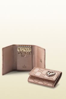Gucci Heart Shaped Interlocking G Key Case - Lyst