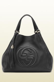 Gucci Soho Light Sunflower Leather Shoulder Bag - Lyst