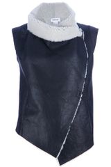 Helmut Lang Shearling Gilet