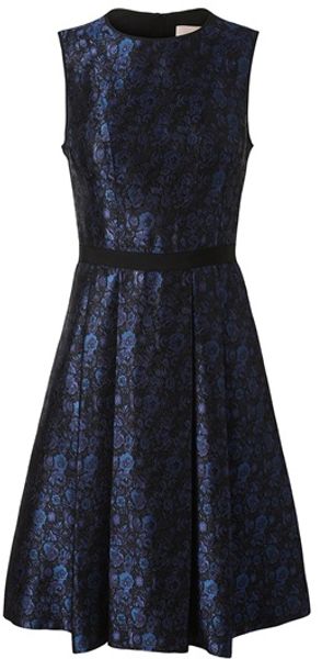 Jason Wu Floral Jacquard Silk Dress - Lyst