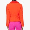 Kenzo Orange Wool Peplum Jacket in Orange - Lyst