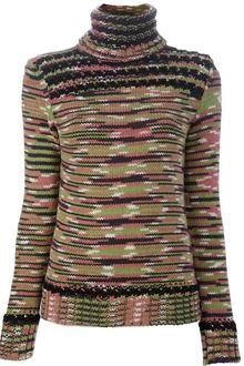 Missoni Turtleneck Knit Sweater - Lyst