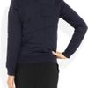Acne Charlotte Quilted Merino Wool Sweater in Blue - Lyst