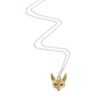 French Connection Fox Pendant Necklace in Gold (goldandsilver) - Lyst