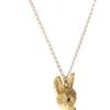 French Connection Fox Pendant Necklace in Gold (goldandsilver) - Lyst