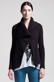 Helmut Lang Soft Zip Sweatshirt  - Lyst