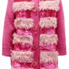 Marc Jacobs Faux Fur and Sequinembellished Cardigan in Purple (magenta) - Lyst