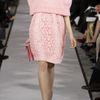 Oscar De La Renta Lace and Silk Faille Dress in Pink - Lyst