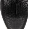 Pedro Garcia Fedora Textured Leather Wedge Ankle Boots in Black - Lyst