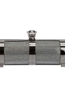 Stark Crystal Stud Clutch Bag - Lyst