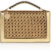 Stella Mccartney Pembridge Faux Leather Clutch in Gold - Lyst