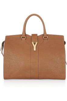 Yves Saint Laurent Cabas Chyc Large Leather Tote - Lyst