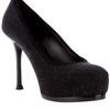 Yves Saint Laurent Tribtoo Pump in Black - Lyst