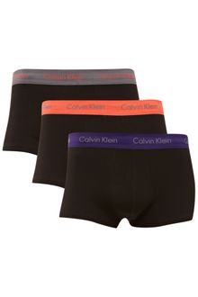 Calvin Klein 3 Pack Contrast Waistband - Lyst