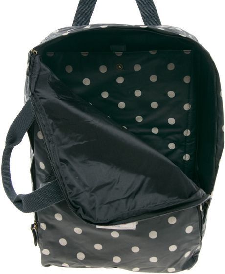 cath kidston charcoal spot bag