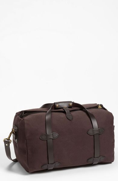 Filson Small Duffel Bag in Brown for Men | Lyst