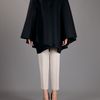 Gucci Cape with A Funnel Neck in Black - Lyst