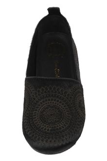 House Of Harlow Kye Circle Laser Slip On Style Loafer - Lyst