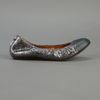 Lanvin Leather Captoe Ballerinas in Silver (grey) - Lyst