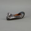 Lanvin Leather Captoe Ballerinas in Silver (grey) - Lyst