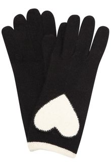 Moschino Cheap & Chic Heart Knitted Gloves - Lyst
