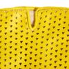 Moschino Cheap & Chic Perforated Heart Gloves in Yellow (lemon) - Lyst