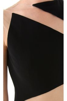Reem Acra Cutout Gown - Lyst